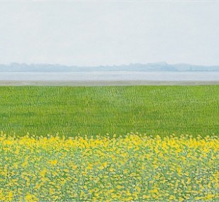 Fischland | Malerei von Sven Wiebers | Acryl auf Baumwolle, realistisch