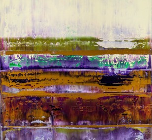 Prisma 8 - Manganprise | Malerei von Lali Torma | Acryl auf Leinwand, abstrakt