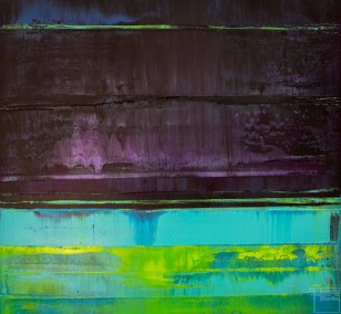 Prisma 16 – Verbotener Fluss | Malerei von Lali Torma | Acryl auf Leinwand, abstrakt