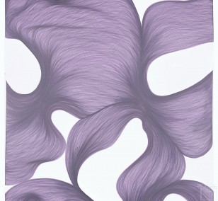 Smokey Lavender Escape | Lali Torma | Zeichnung | Kalligraphie Tinte auf Papier