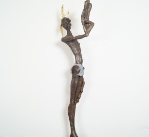 Kleiner Bruder | Bronze Plastik, Skulptur von Tim David Trillsam, Edition - 5